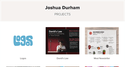 Desktop Screenshot of joshua-durham.com