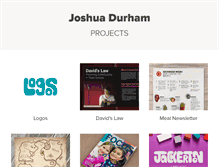 Tablet Screenshot of joshua-durham.com